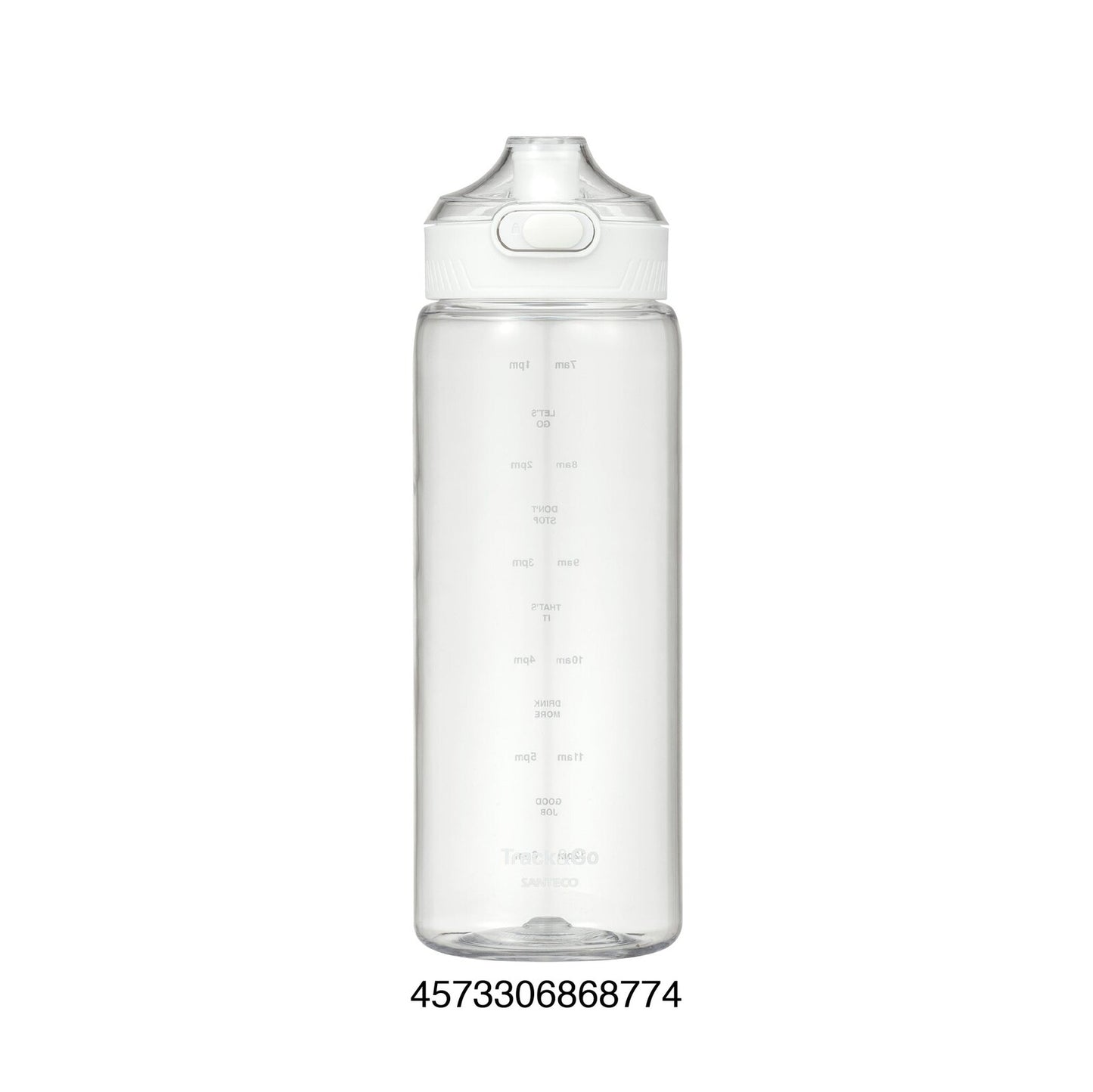 日本品牌 SANTECO Track & Go 1L 時間刻度水壺｜1000ml 冷水瓶